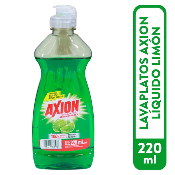 Lavaplatos Axion Limon Liquido Bot 220ml