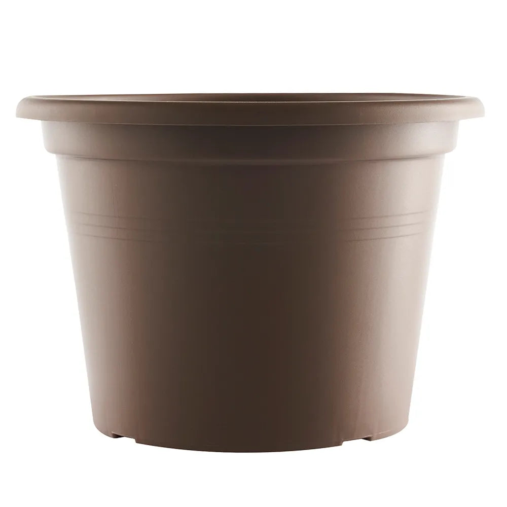 Maceta Plastic Cilindr Veneza Beige 20cm