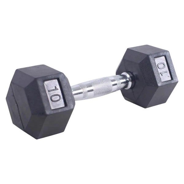 Mancuerna Athletic Works De Hule - 10 Lb