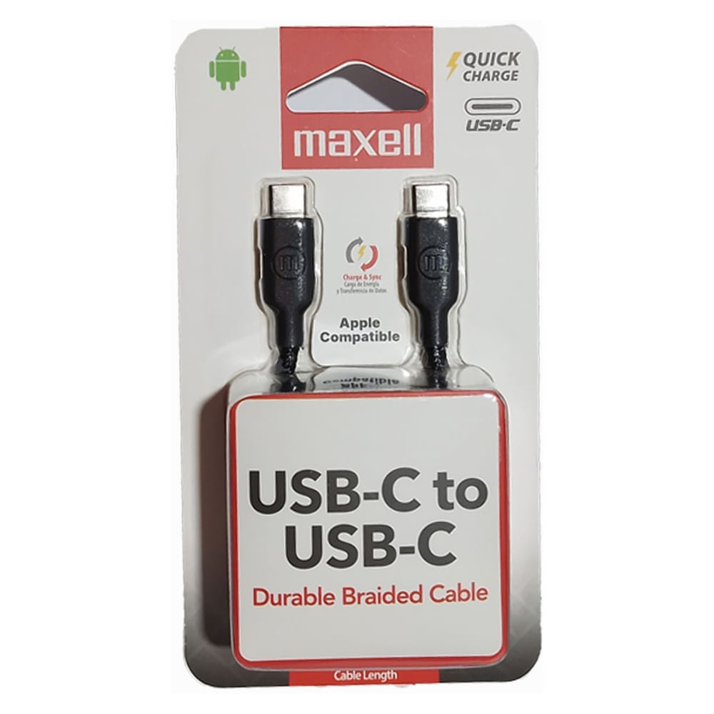 Maxell Cable Tipo C 2m