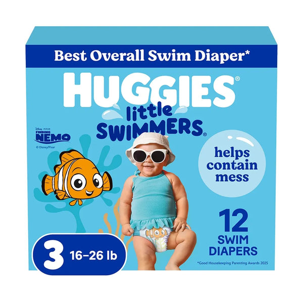 Pañales Huggies Little Swimmers Talla P - 12 Unidades