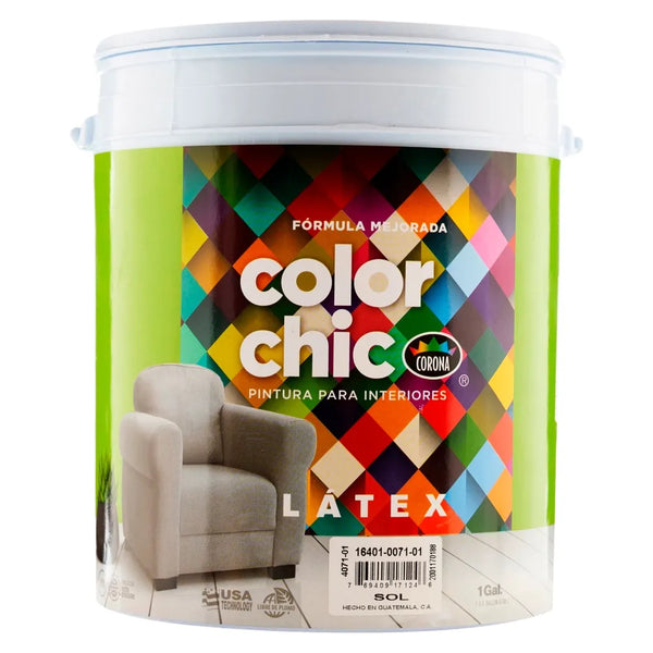 Pintura Color Chic, Fórmula Mejorada -galón