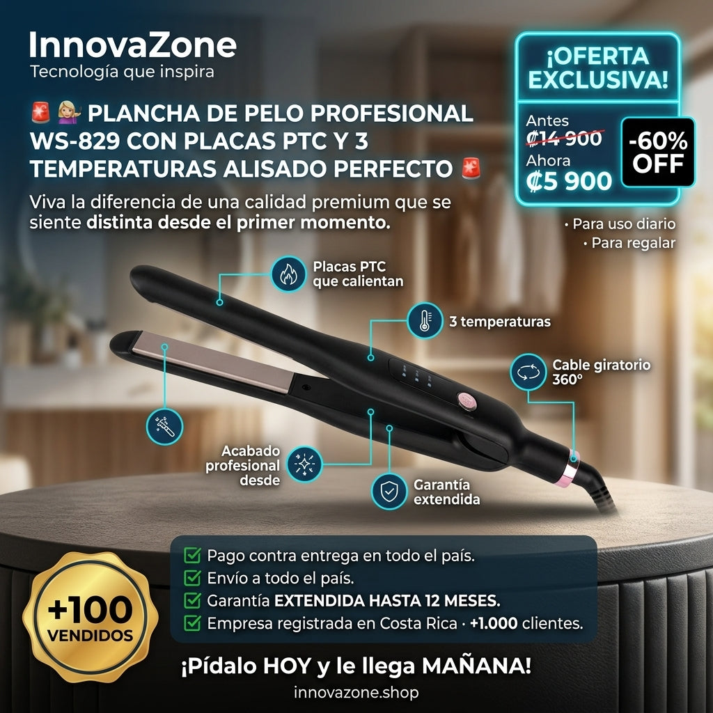 Plancha WS-829 oferta