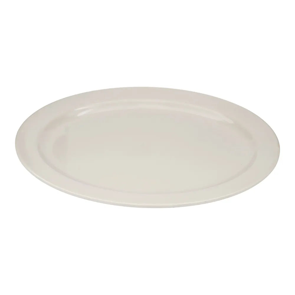 Plato Best Melamine Ovalado Pequeño Beige