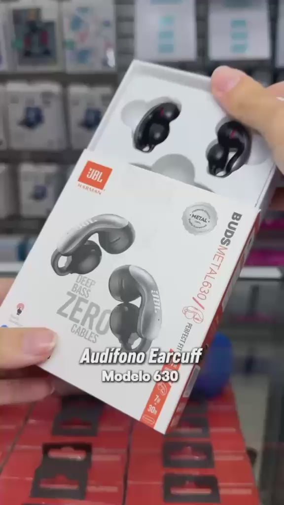 Video real de los audífonos JBL Buds Metal 630