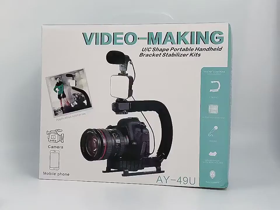 Video real - Kit Para Videos Ay49U Negro