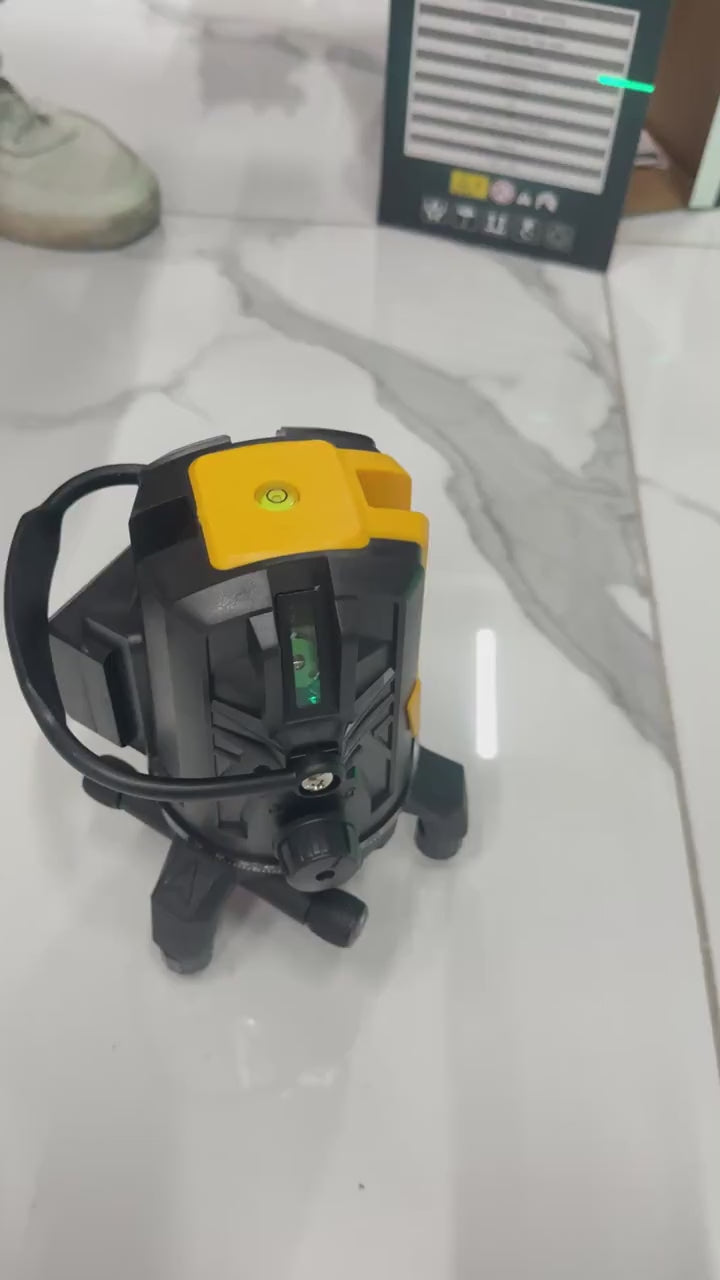 Nivel Láser 5 Líneas Verde ZZL - video