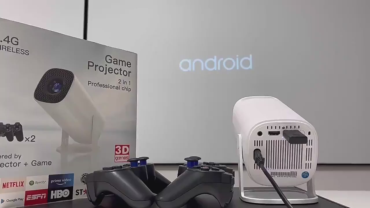 Video real - PROYECTOR CON JUEGOS P30 MAX