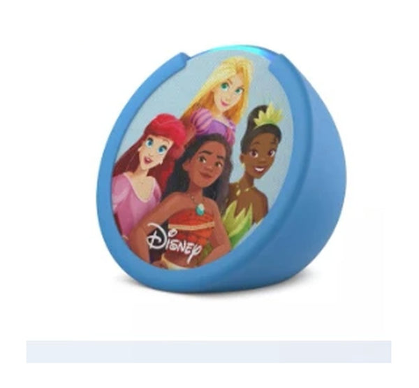 🔊 Parlante Inteligente Amazon Echo Pop Kids con Alexa — Disney Princesas