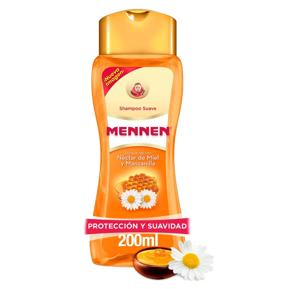 Shampoo Mennen Clásico Miel Y Manzanilla - 200 Ml