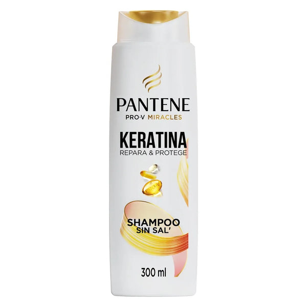 Shampoo Pantene Pro-v Keratina Sin Sal - 300 Ml