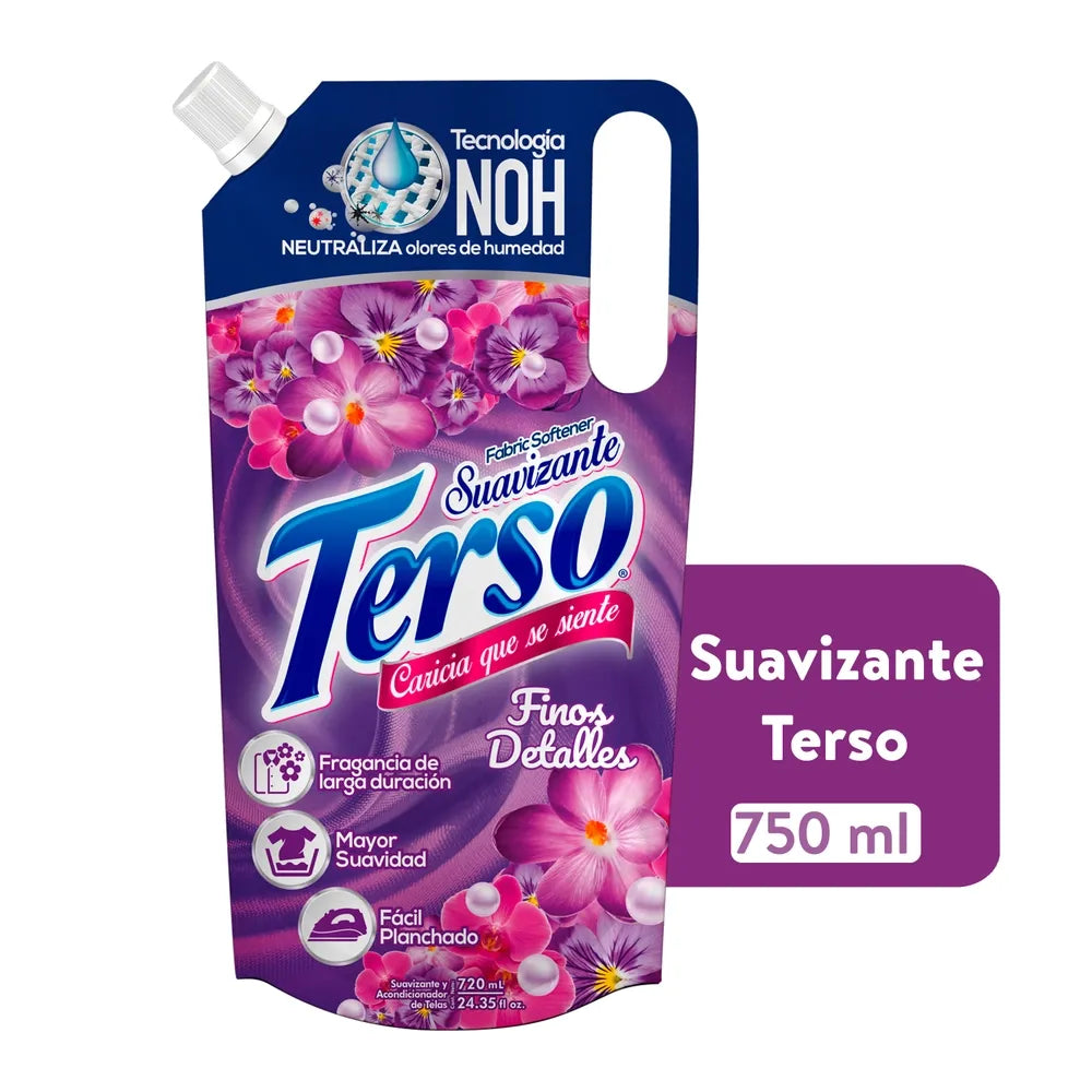 Suavizante Terso Finos Detalles Doypack - 720 Ml