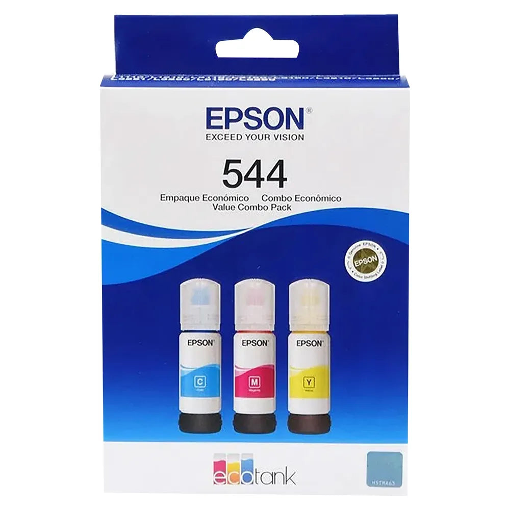 Tintas Epson T544 Tricolor CMY 3 Pack