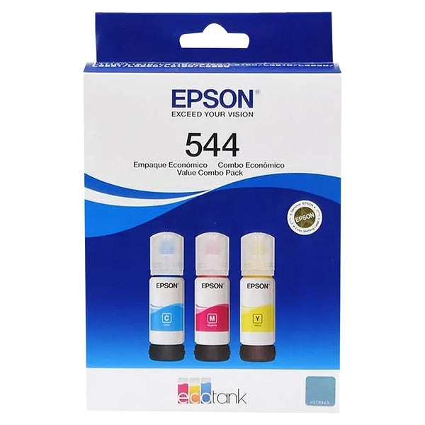 Tintas Epson T544 Tricolor CMY 3 Pack